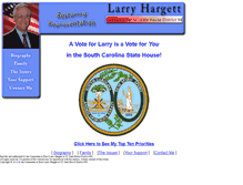 Tablet Screenshot of larryhargett.com